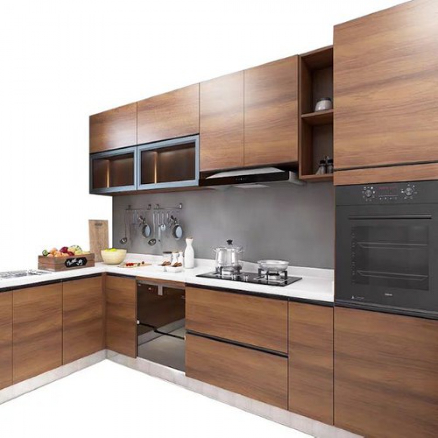 Tủ bếp gỗ MDF - Mua tủ bếp gỗ MDF giúp căn bếp của bạn trở nên thanh lịch hơn với phong cách hiện đại. Các tủ được làm từ vật liệu chất lượng cao, đảm bảo độ bền và độ chống trầy xước cao. Với màu sắc đa dạng và nhiều kiểu dáng, tủ bếp gỗ MDF sẽ làm cho không gian bếp của bạn trở nên đẹp mắt và sang trọng hơn.